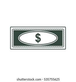 Money Icon Vector flat design style