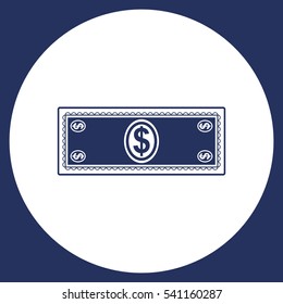 Money Icon Vector flat design style