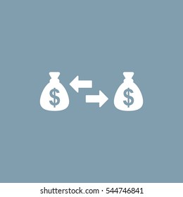 Money Icon Vector flat design style