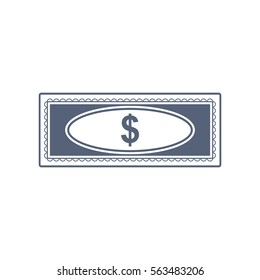 Money Icon Vector flat design style
