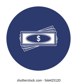 Money Icon Vector flat design style