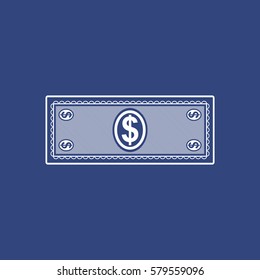 Money Icon Vector flat design style