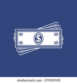 Money Icon Vector flat design style