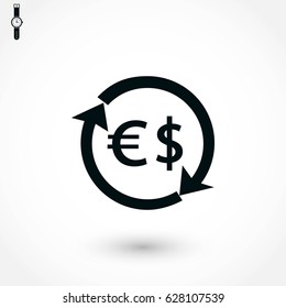 Money icon vector, flat design best vector icon