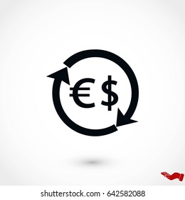 Money icon vector, flat design best vector icon