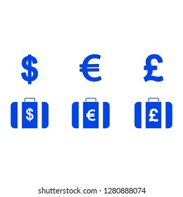 Money icon. Vector illustration