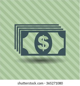 Money icon vector illustration