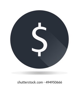Money icon vector illustration.