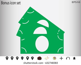 money icon vector illustration eps10