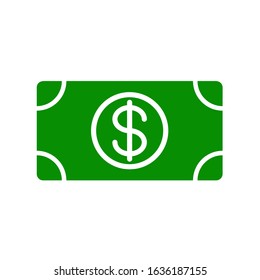 Money icon, vector illustration. Flat design style. vector money icon illustration isolated on white, money icon Eps10. money icons graphic design vector symbols.