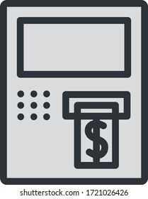 Icono de dinero Ilustración vectorial plana