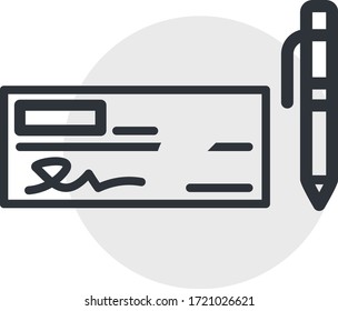 Icono de dinero Ilustración vectorial plana