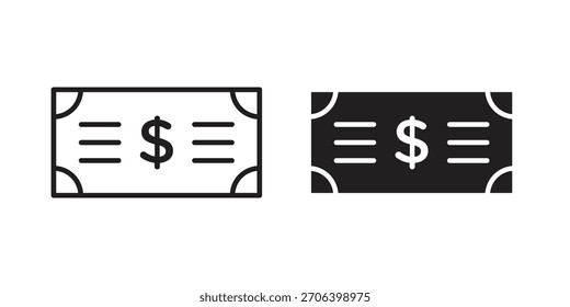 Vektorgrafik mit Geldsymbol. Flaches Design. Grafikdesign, Vektorsymbole.