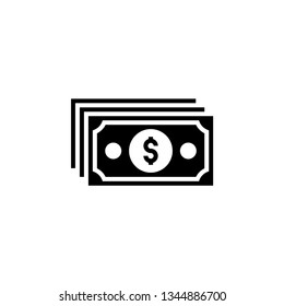 Money Icon Vector Illustration Logo Template