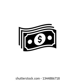 Money Icon Vector Illustration Logo Template