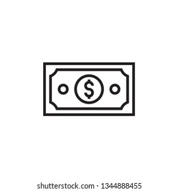 Money Icon Vector Illustration Logo Template