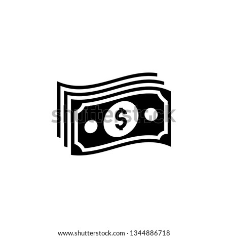 Money Icon Vector Illustration Logo Template