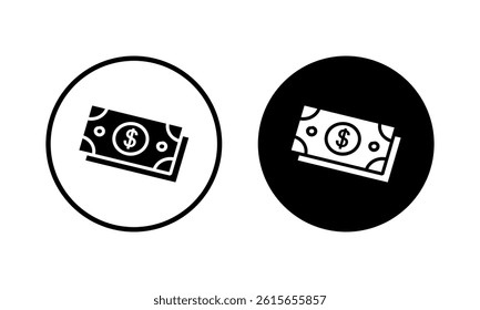 Money icon vector illustration. Money sign and symbol