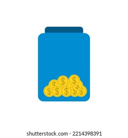 imagen vectorial de icono de dinero con fondo blanco