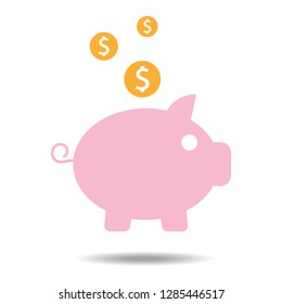 Money icon vector isolated on white background. Money icon for web site, sticker, label, logo template and app. Creative business concept, vector illustration