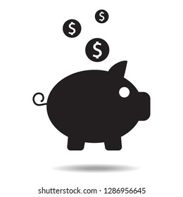 Money icon vector isolated on white background. Money icon for web site, sticker, label, logo template and app. Creative business concept, vector illustration