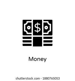 Money icon in vector. Logotype