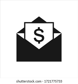 money icon vector. stacks of coin icon. outline simple symbol sign.