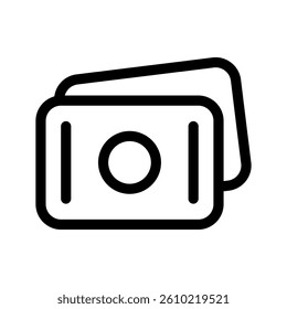 Money Icon Vector Symbol Design Illustration