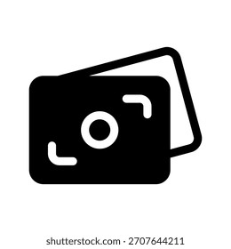 Ilustración de diseño de símbolo de Vector de icono de dinero