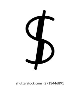 Ilustración de diseño de símbolo de Vector de icono de dinero