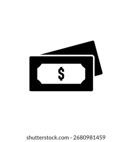 Money icon vector for web and mobile app. Money sign and symbol