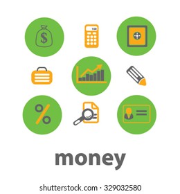 iconos de dinero