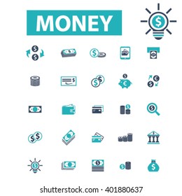 iconos de dinero
