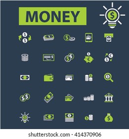 iconos de dinero
