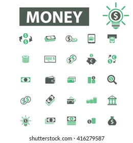 iconos de dinero
