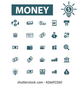 iconos de dinero

