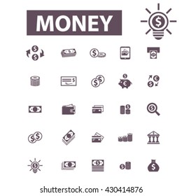iconos de dinero
