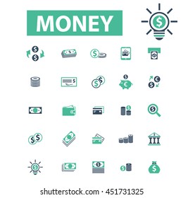 iconos de dinero