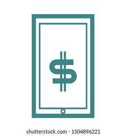 Money icons. Currency logos vector design. Editable dolar sign illustration print.