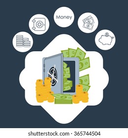 Money icons design 