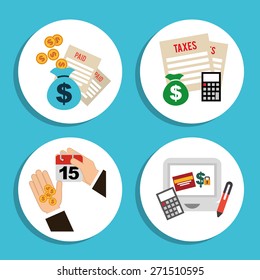 money icons design, vector illustration eps10 graphic 