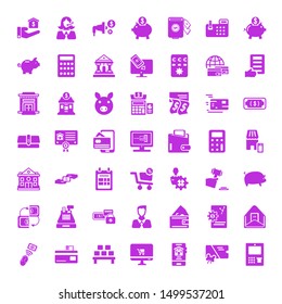 money icons. Editable 49 money icons. Included icons such as Atm, Voucher, App, Online shop, Stock, Credit card, Online payment, Payment, Financial. money trendy icons for web.