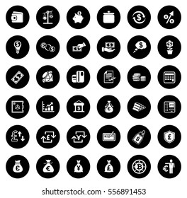 Money icons set