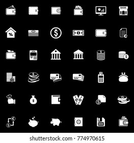 Money icons set