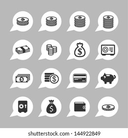 Money icons for site