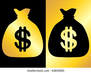 Money icons.vector illustration