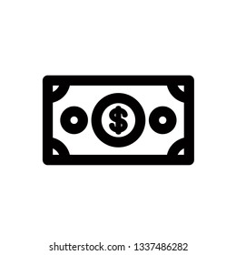Money icon,vector illustration. Flat design style. vector money icon illustration isolated on White background, money icon Eps10. money icons graphic design vector symbols.