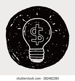 money idea doodle