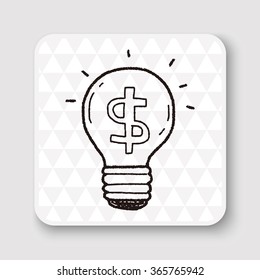 money idea doodle
