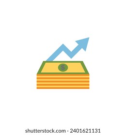 Money, Increase, business, graph Icon
